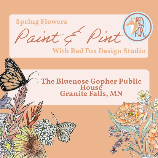 Mother's Day Paint & Pint at The Bluenose Gopher (Digital Ticket)